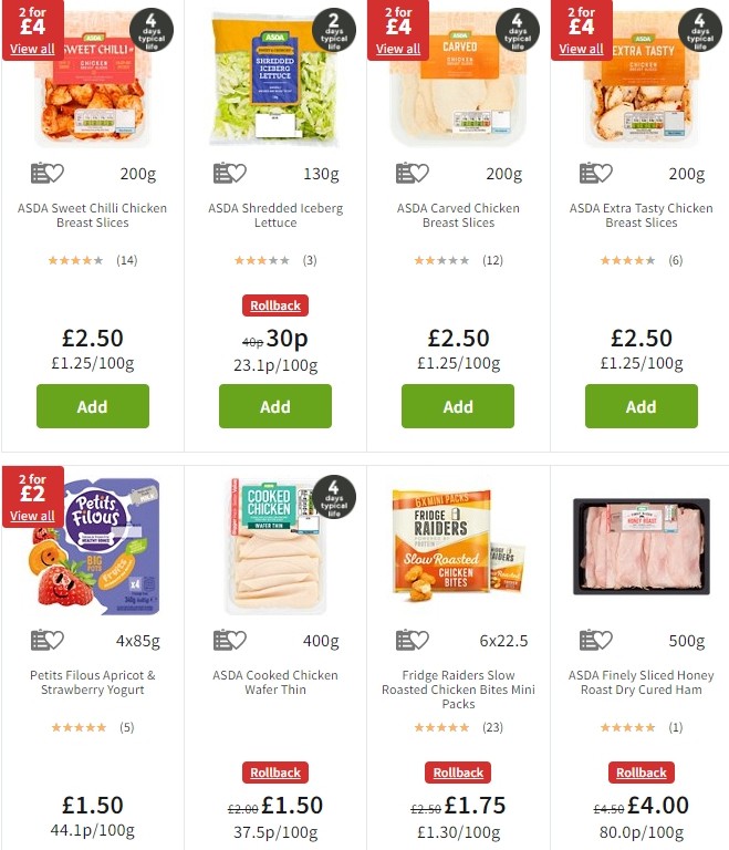 ASDA Offers from 30 August