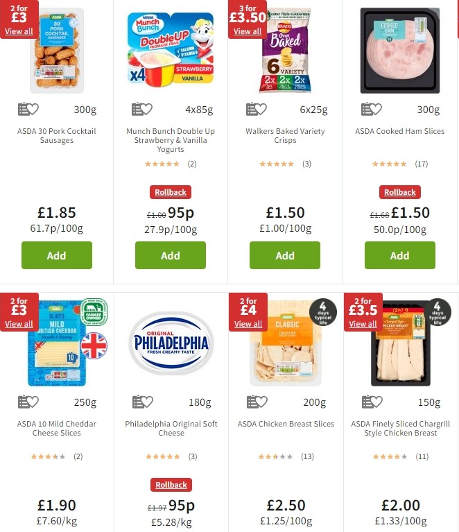 ASDA Offers from 30 August