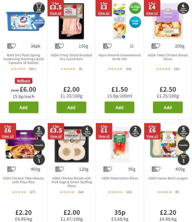 ASDA Offers from 30 August