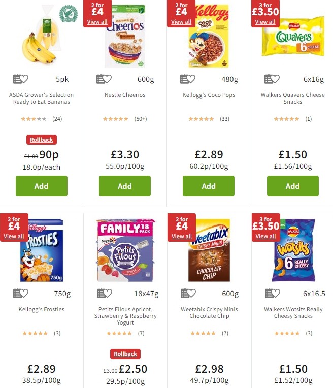 ASDA Offers from 30 August