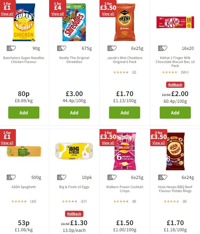 ASDA Offers from 30 August