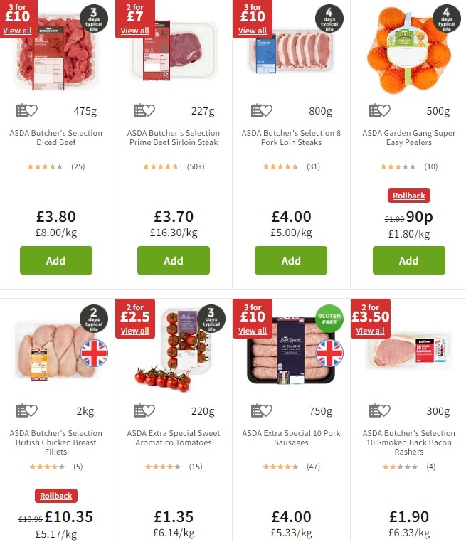 ASDA Offers from 30 August