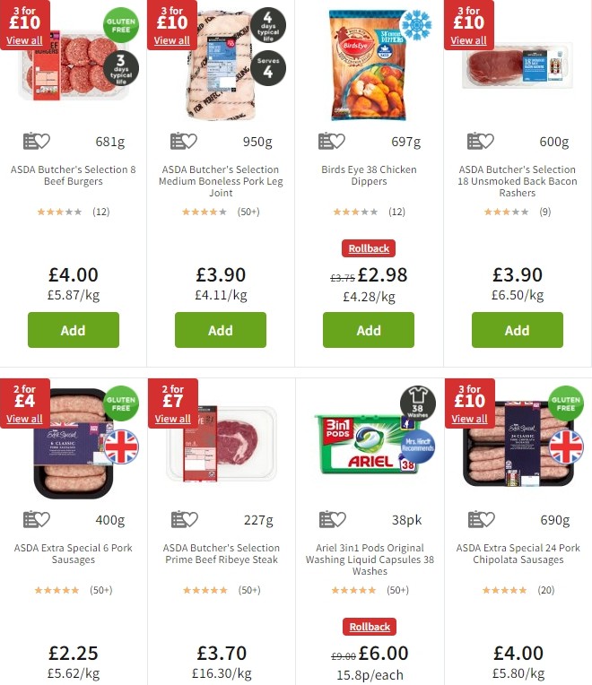 ASDA Offers from 30 August