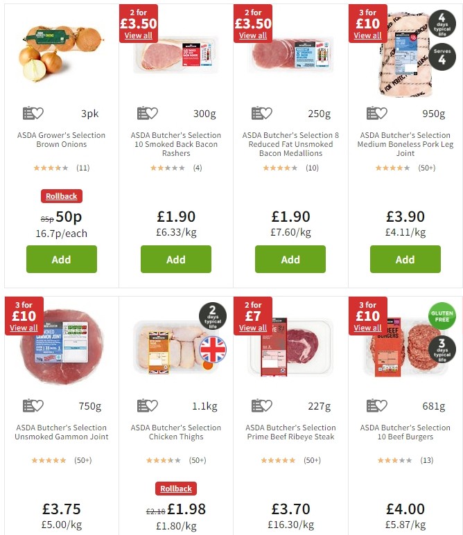 ASDA Offers from 20 September