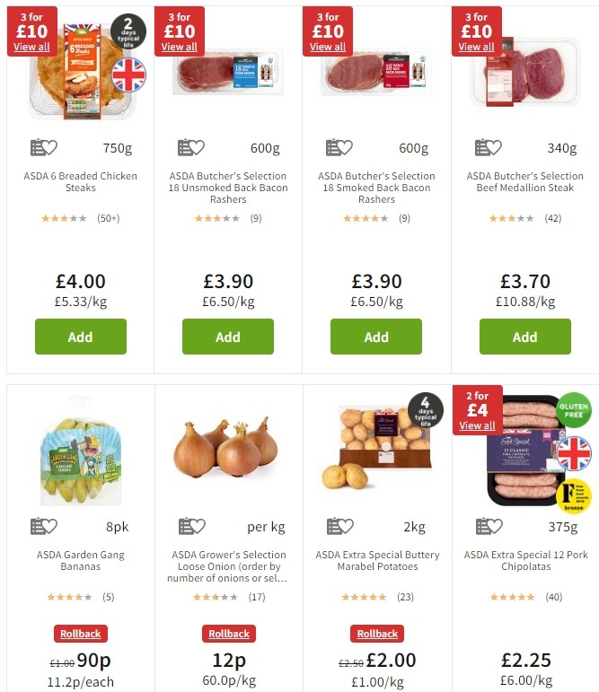 ASDA Offers from 20 September