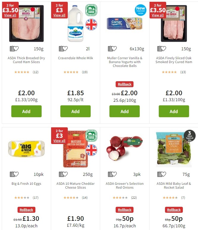 ASDA Offers from 20 September