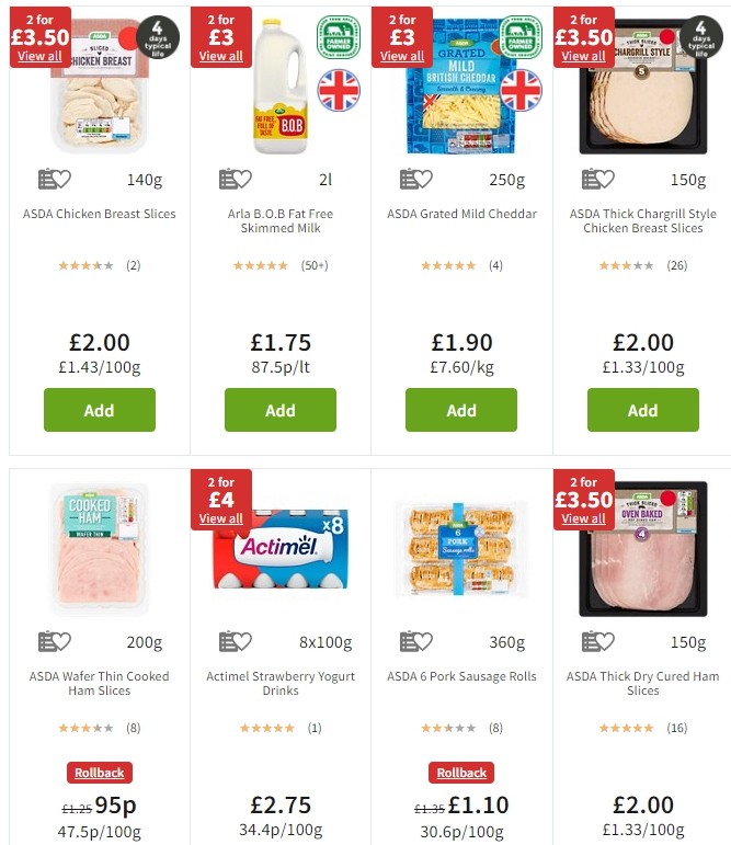 ASDA Offers from 20 September