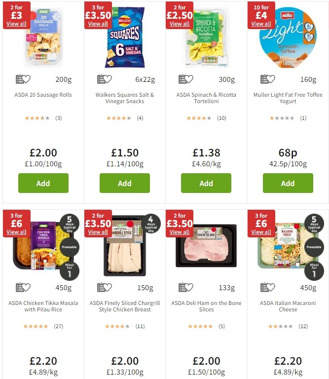 ASDA Offers from 20 September