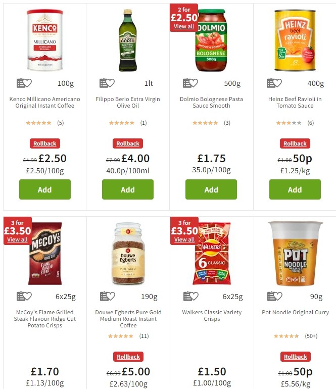 ASDA Offers from 20 September