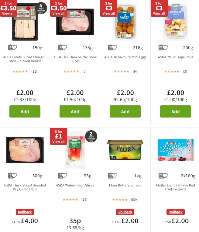 ASDA Offers from 4 October