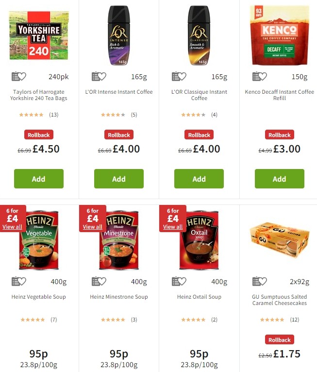 ASDA Offers from 4 October