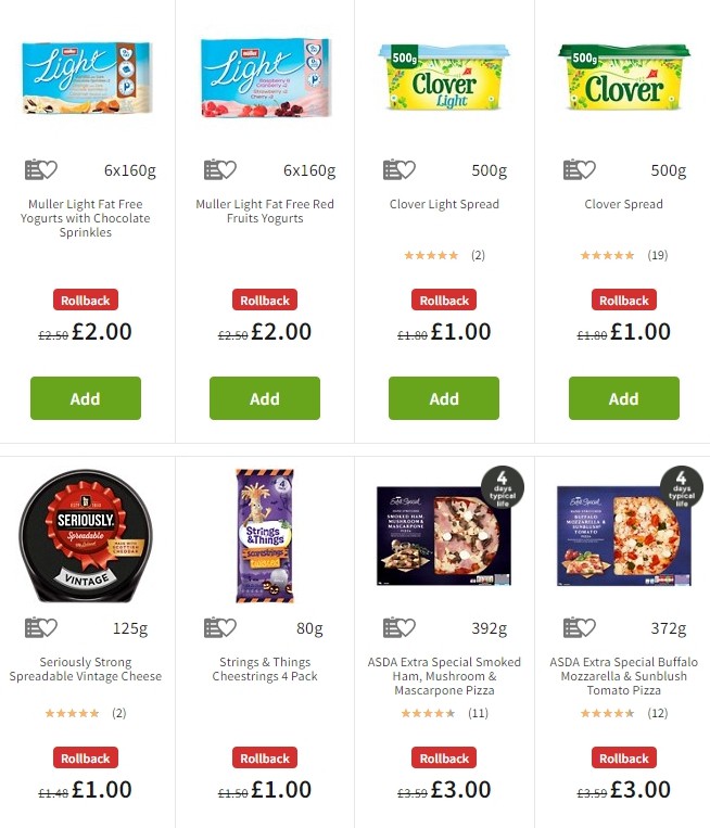 ASDA Offers from 4 October