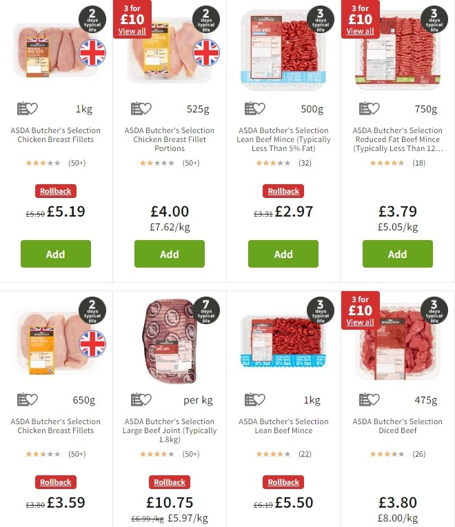 ASDA Offers from 4 October