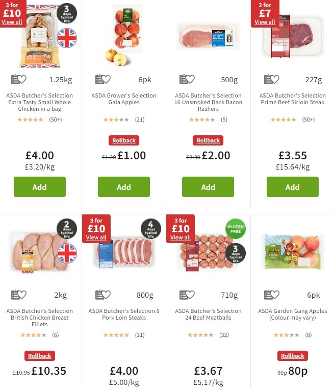 ASDA Offers from 4 October