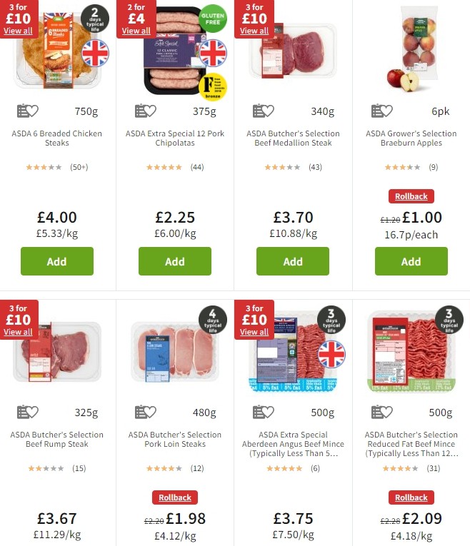 ASDA Offers from 8 November