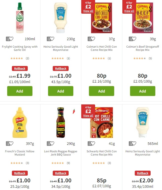 ASDA Offers from 8 November