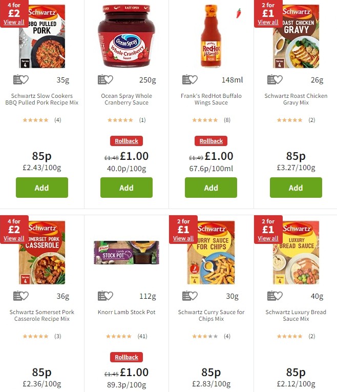 ASDA Offers from 8 November