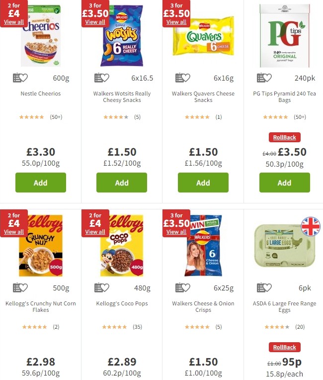 ASDA Offers from 22 November