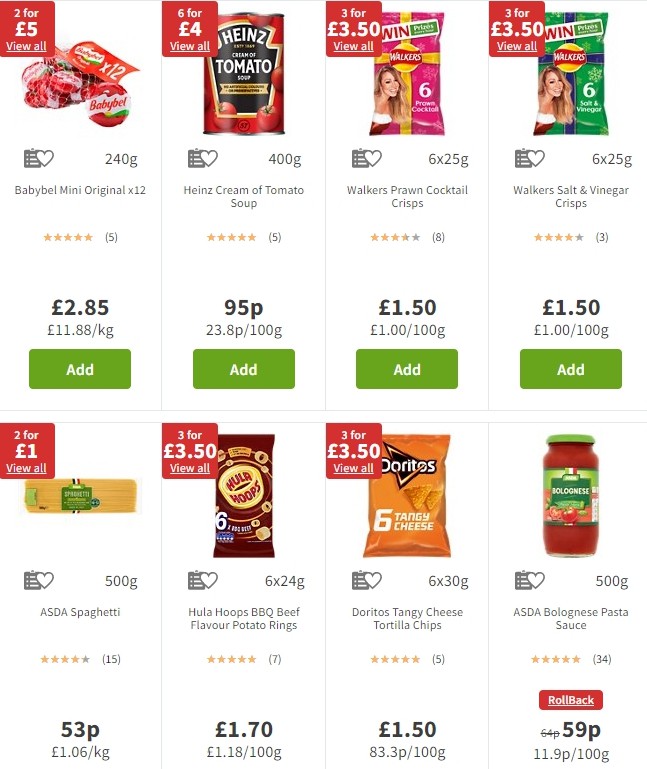 ASDA Offers from 22 November