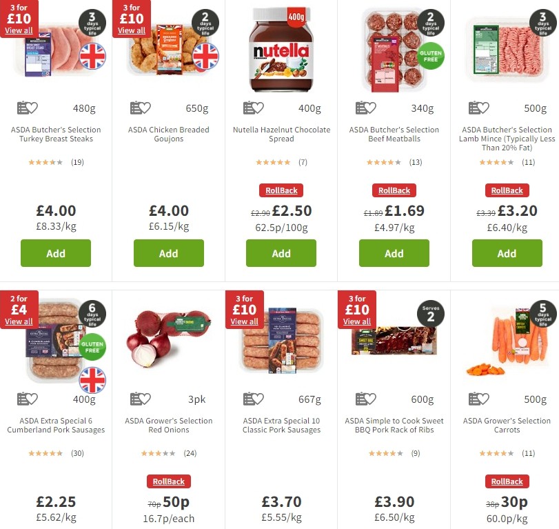 ASDA Offers from 29 November