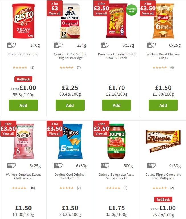 ASDA Offers from 29 November