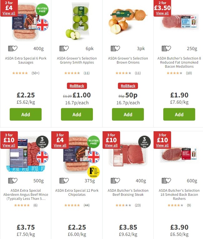 ASDA Offers from 6 December