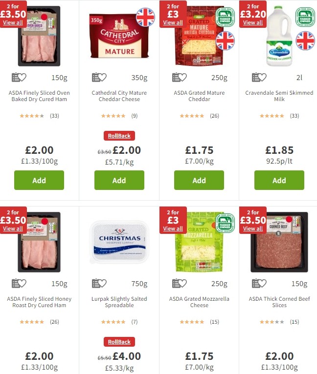 ASDA Offers from 6 December