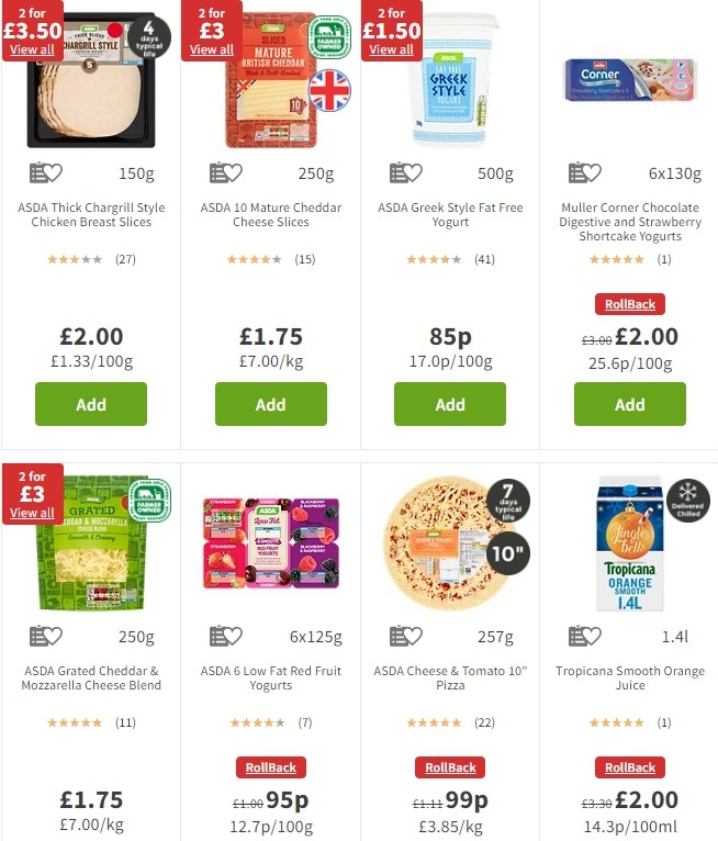 ASDA Offers from 6 December