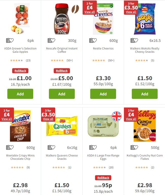 ASDA Offers from 6 December