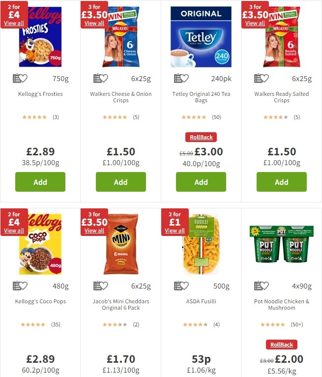 ASDA Offers from 6 December