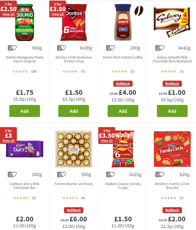 ASDA Offers from 6 December