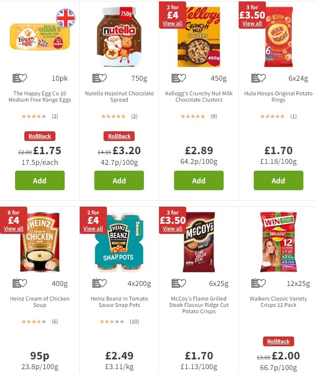 ASDA Offers from 6 December