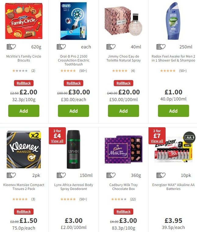 ASDA Offers from 6 December