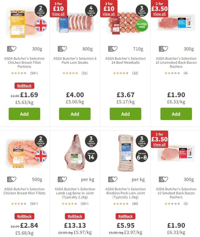 ASDA Offers from 6 December