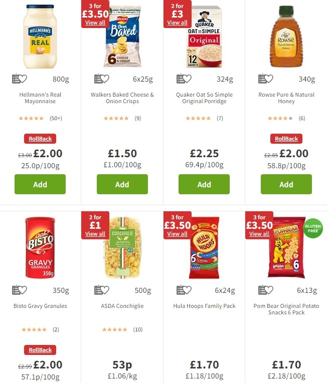 ASDA Offers from 13 December