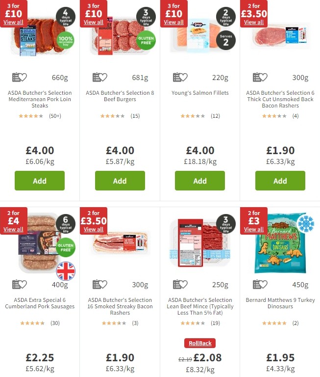 ASDA Offers from 20 December