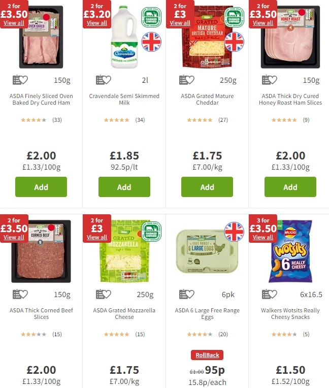 ASDA Offers from 20 December