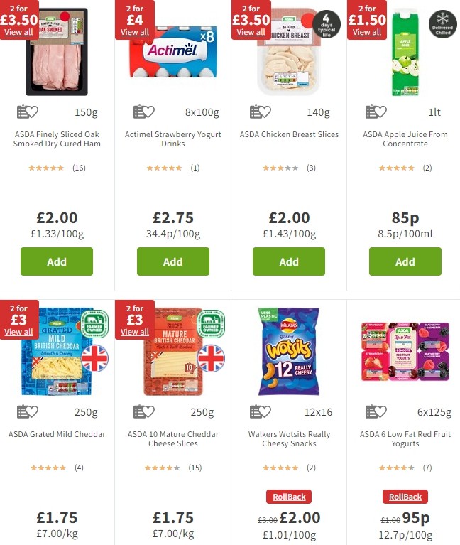 ASDA Offers from 20 December