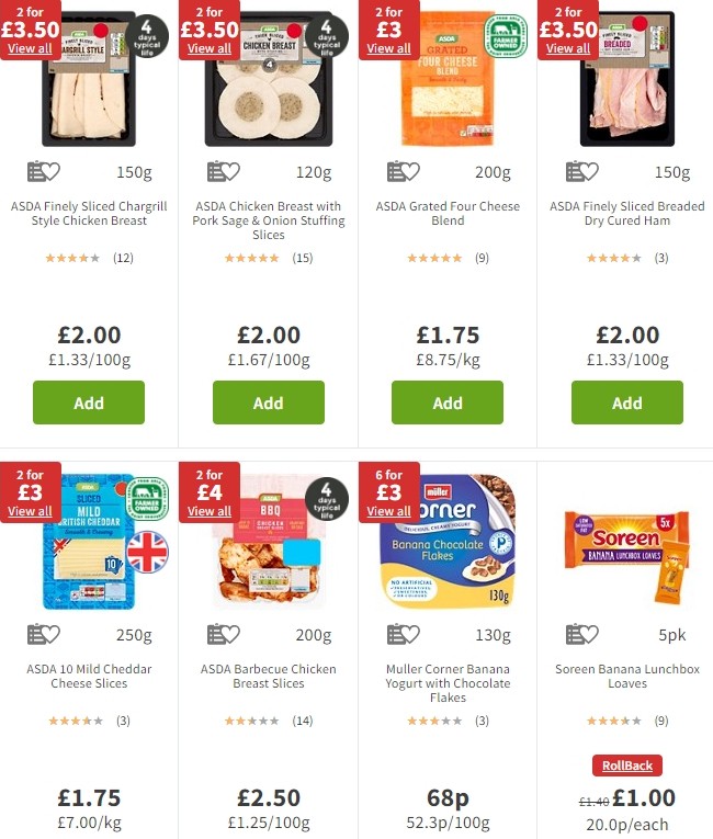 ASDA Offers from 20 December