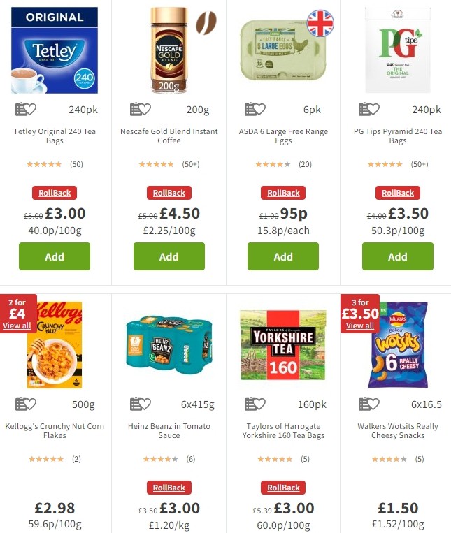 ASDA Offers from 20 December