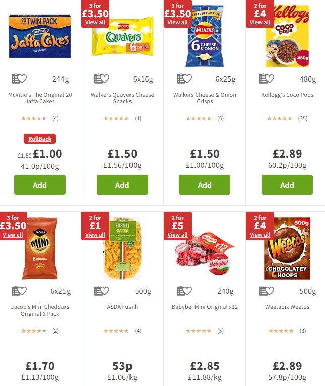 ASDA Offers from 20 December