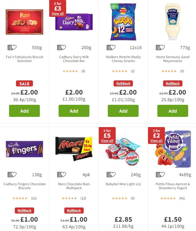 ASDA Offers from 20 December