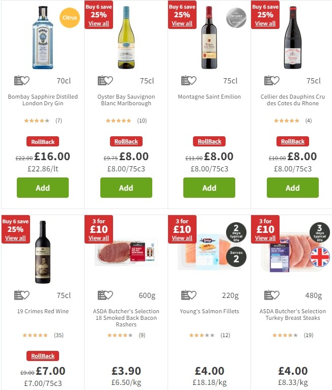 ASDA Offers from 20 December