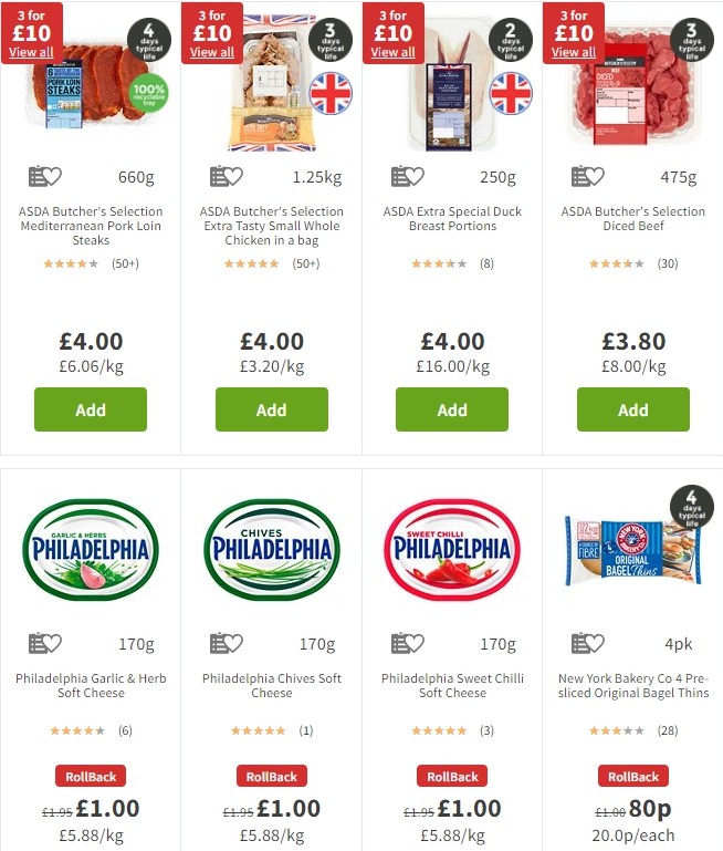 ASDA Offers from 20 December