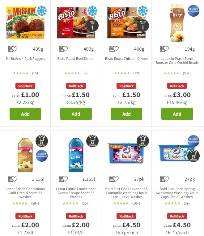 ASDA Offers from 20 December