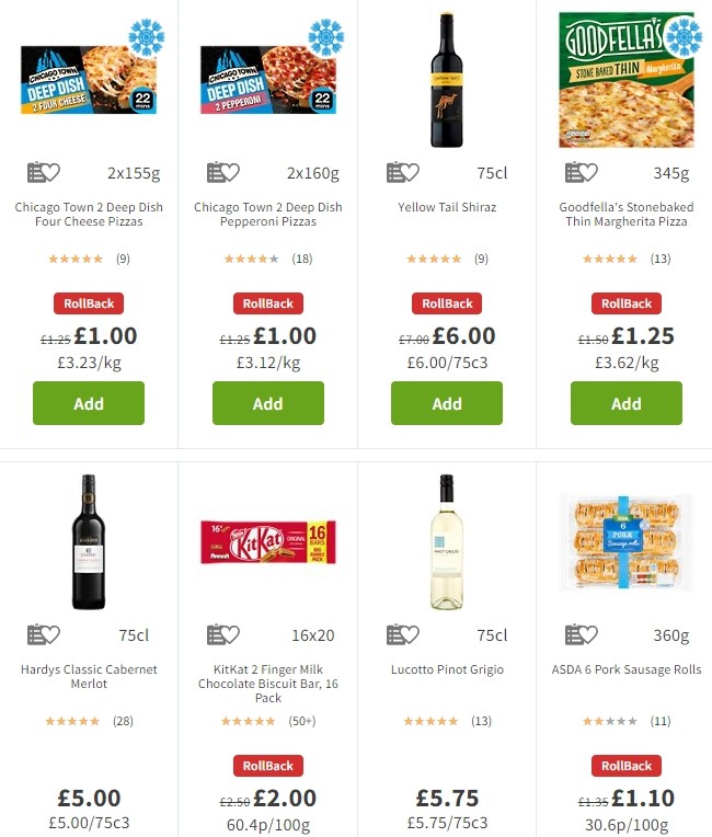 ASDA Offers from 3 January