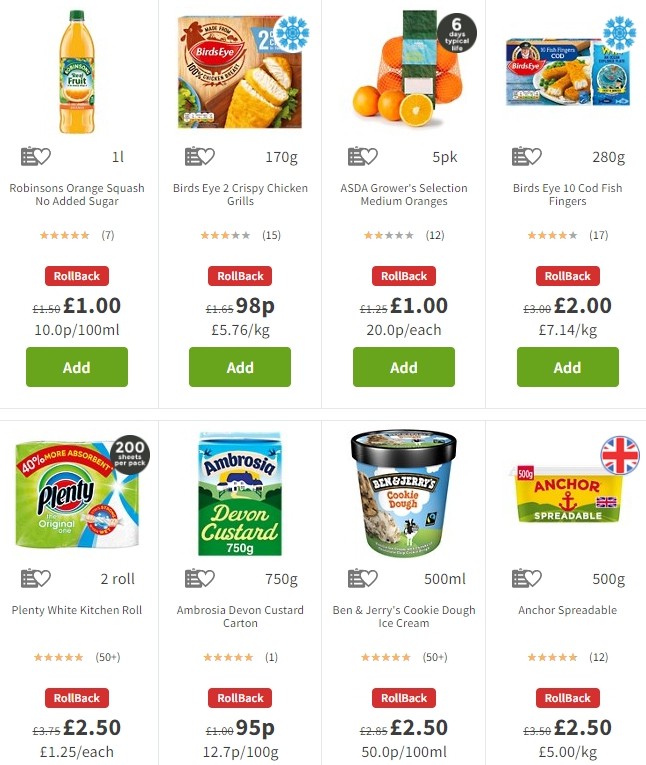 ASDA Offers from 3 January