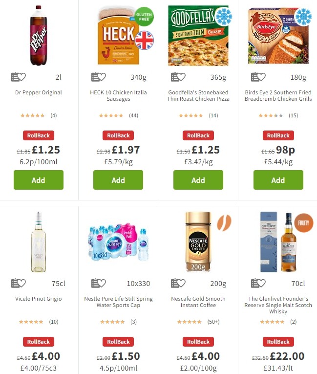 ASDA Offers from 3 January