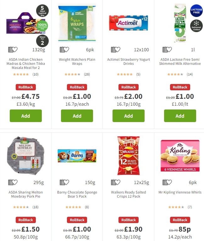 ASDA Offers from 3 January