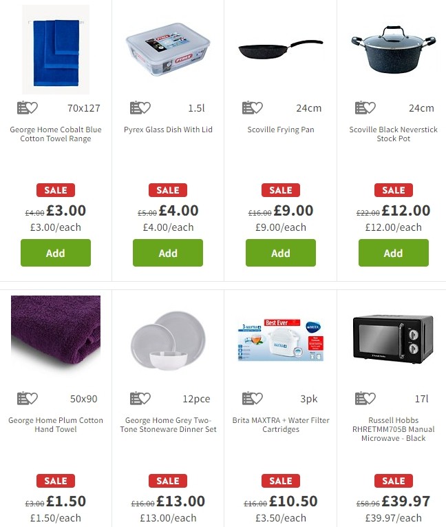 ASDA Offers from 3 January